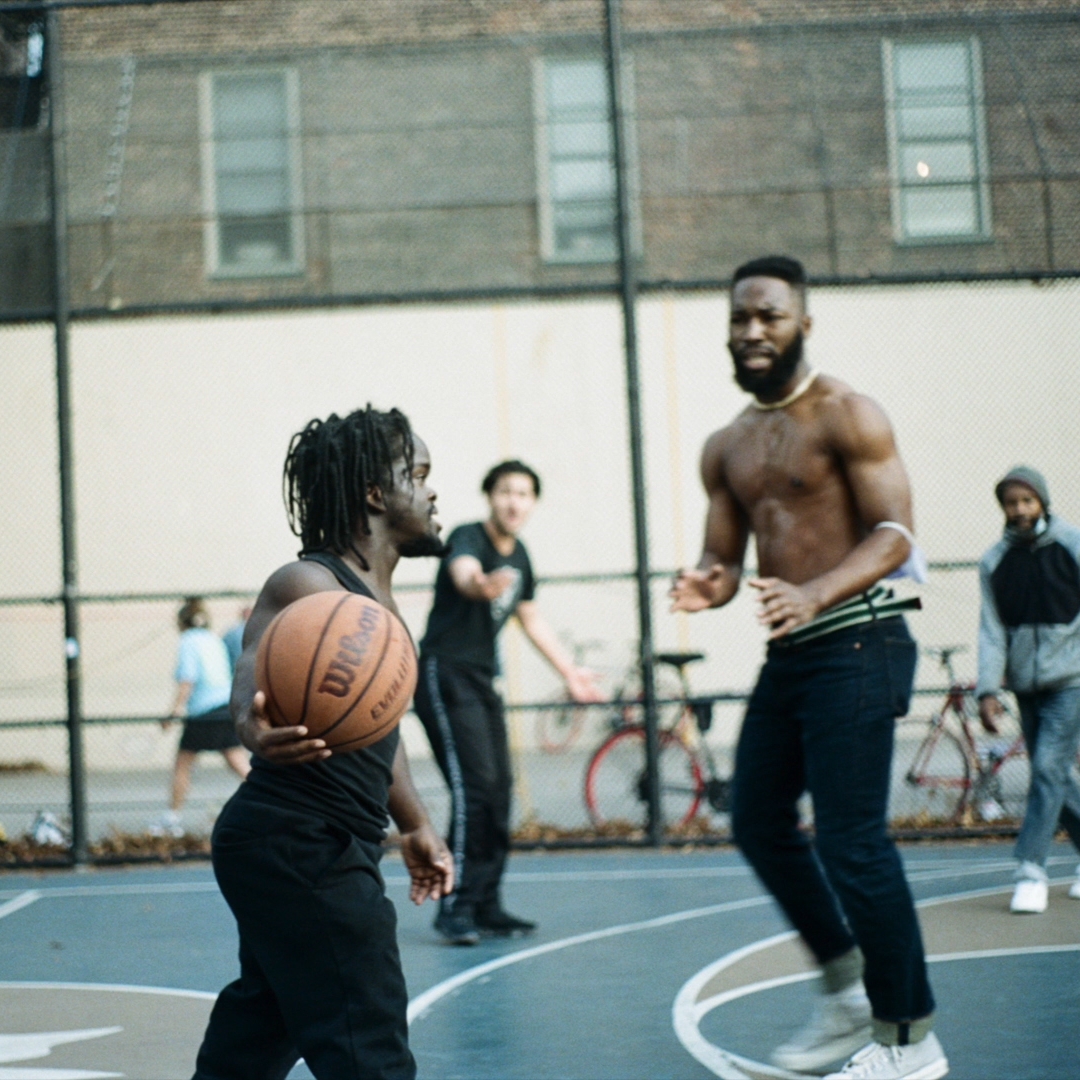 people playing basketball